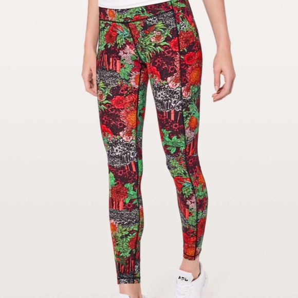 Lululemon Speed Up Tight *Full-On Luxtreme 28" Zen Garden Multi - Picture 6 of 8